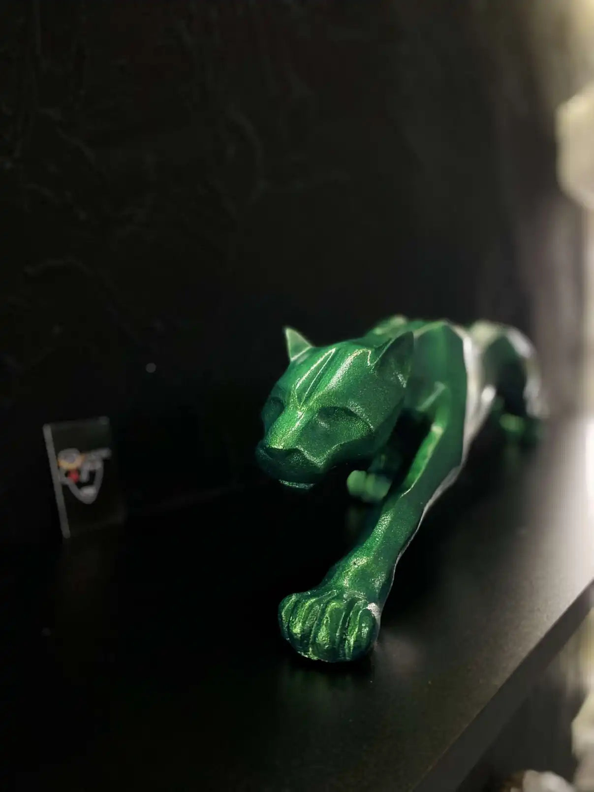 Cubic Panther Statue