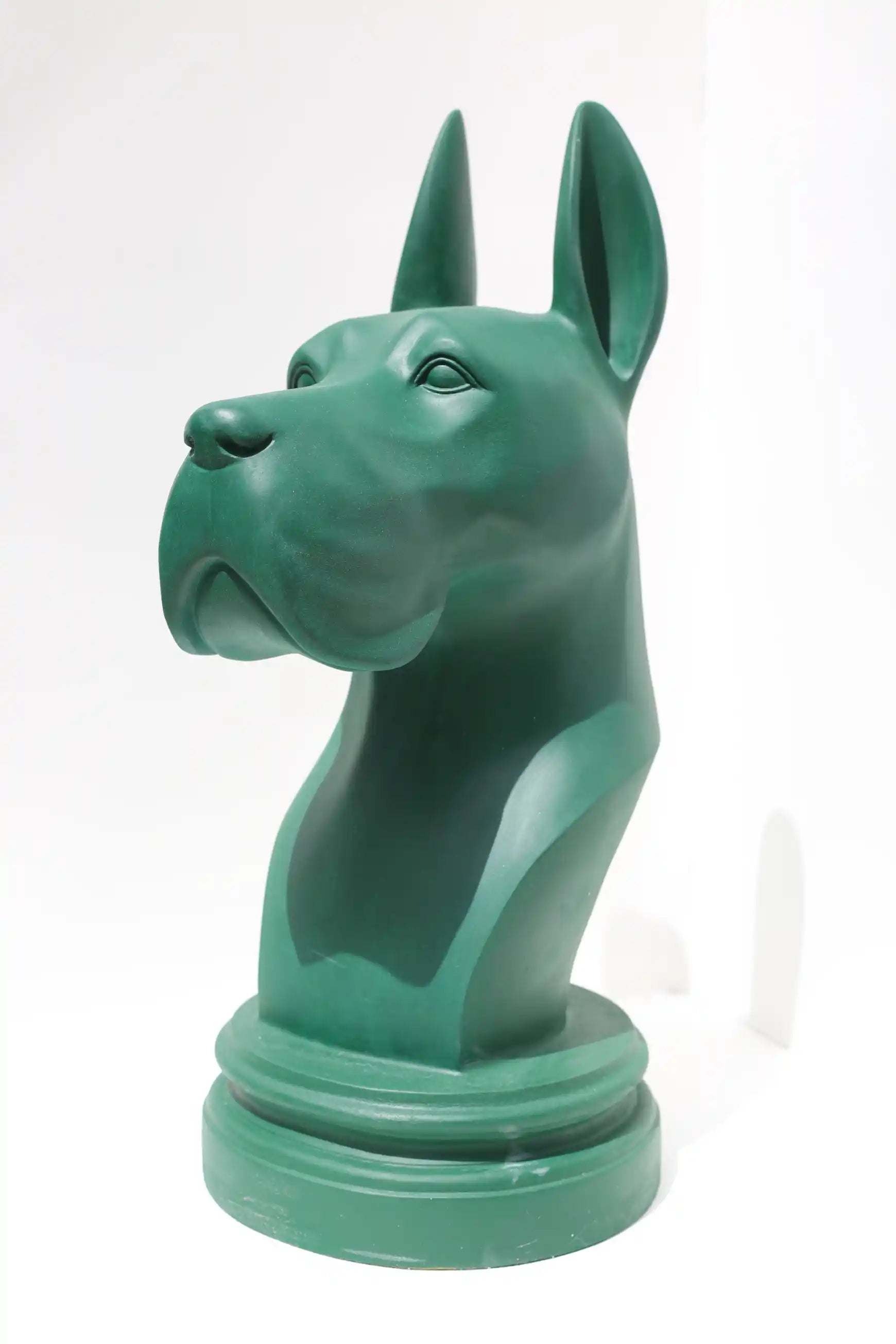 danua dog statue front left view