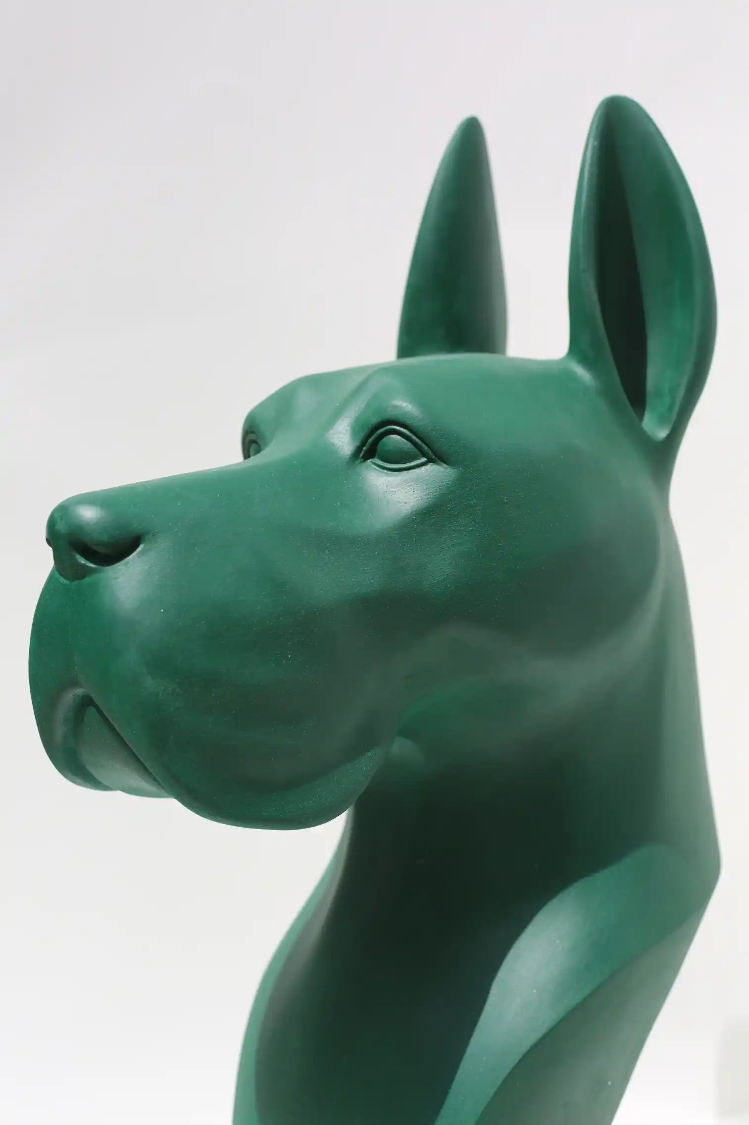 danua dog statue front left view