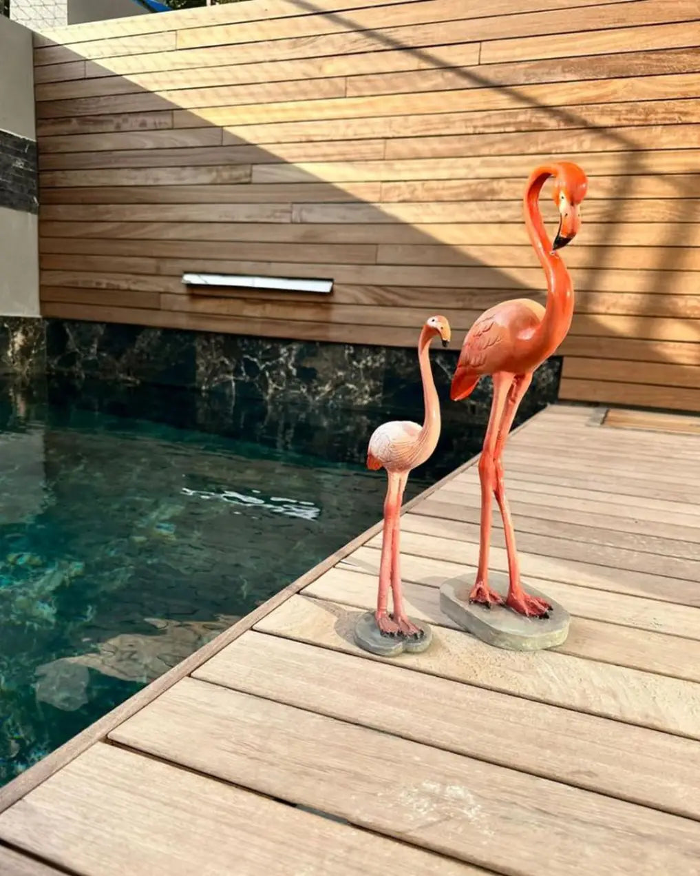 Flamingo Statue (Set of 2)