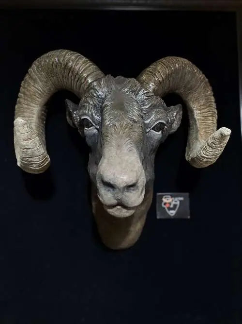 Ram Bust Statue