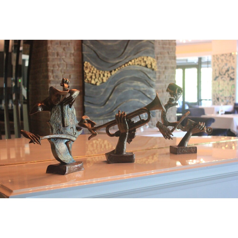 music group statue (set of 3)