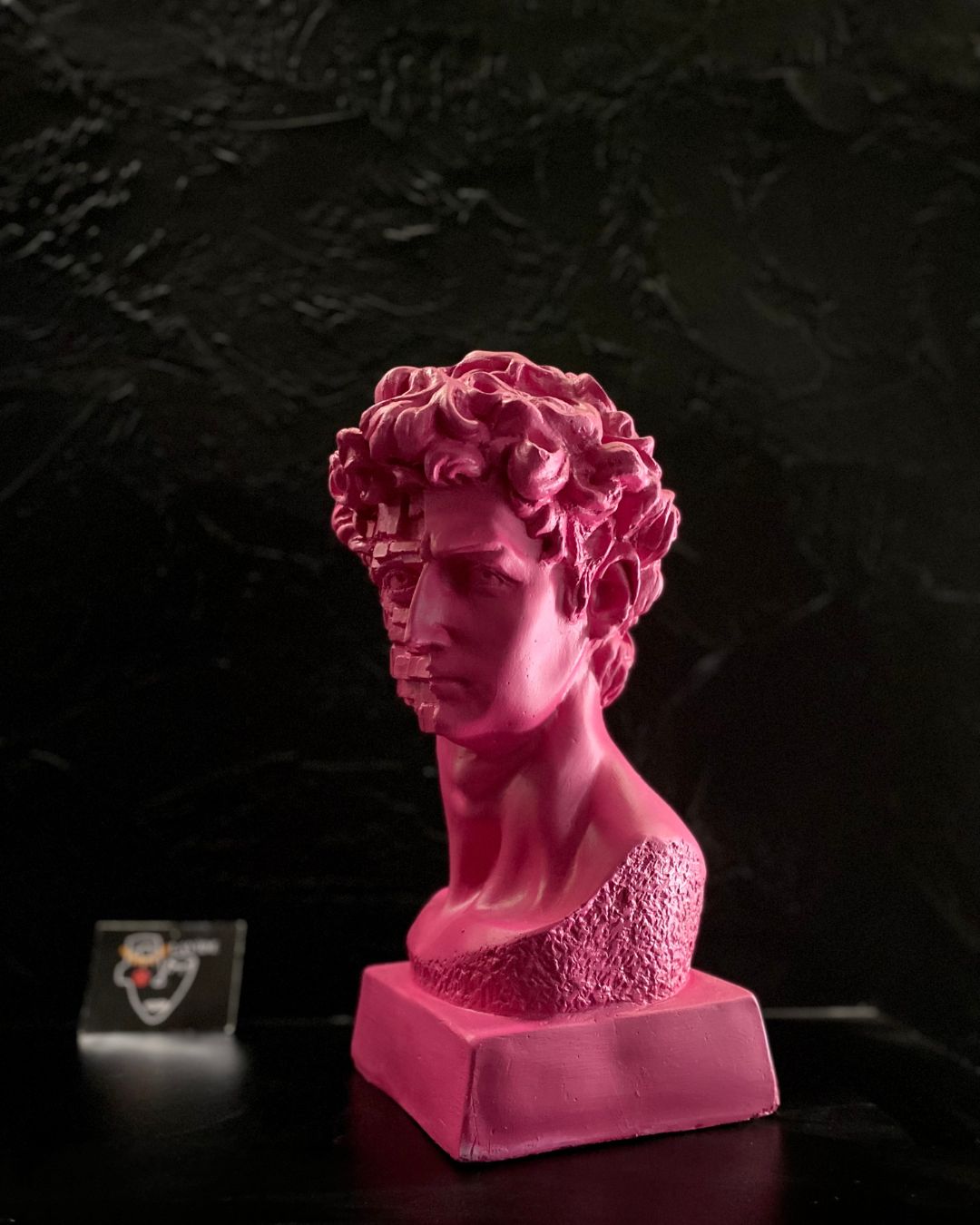 Pink Bust of David