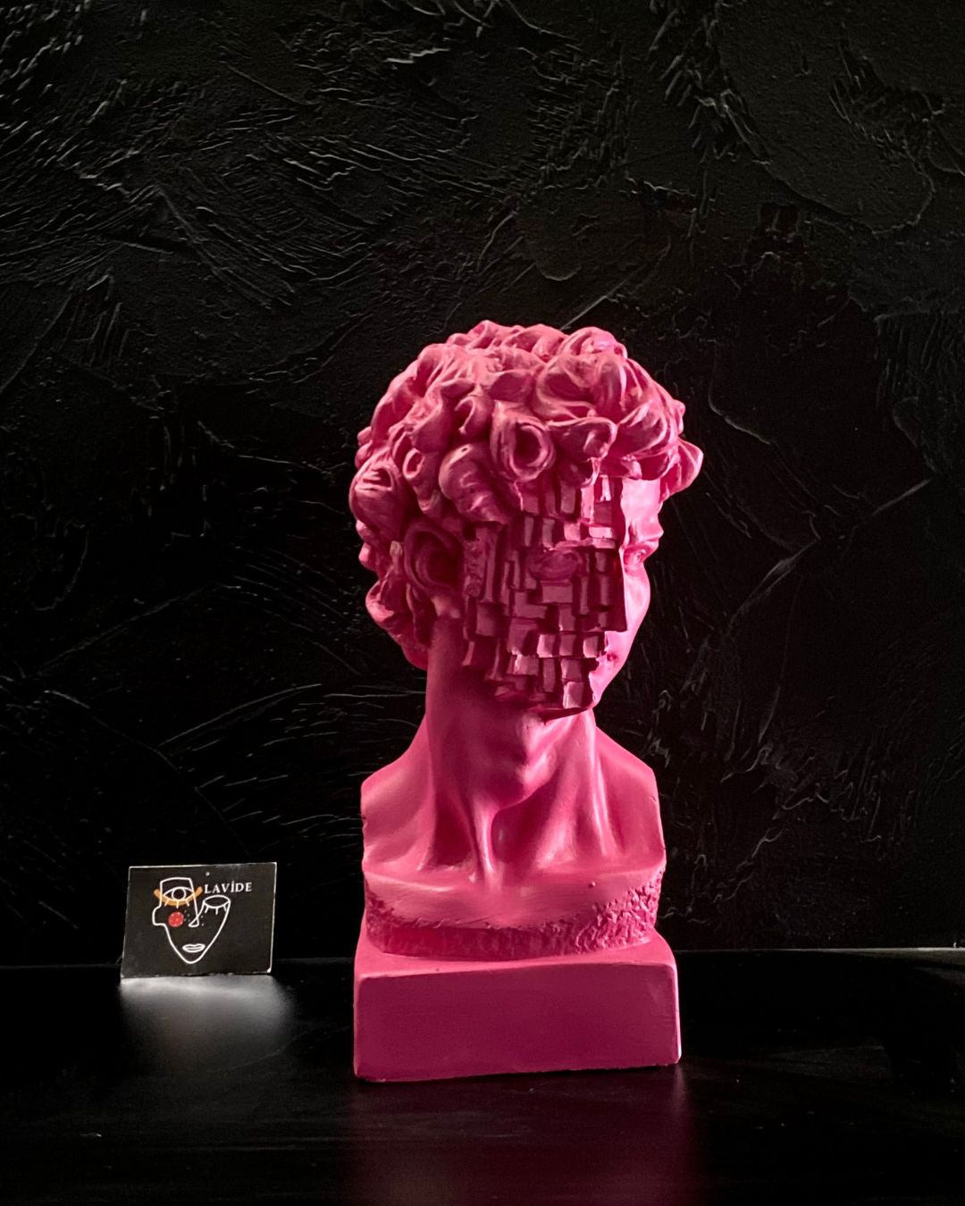 Pink Bust of David