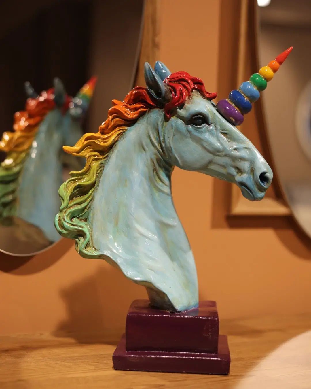 Unicorn Bust