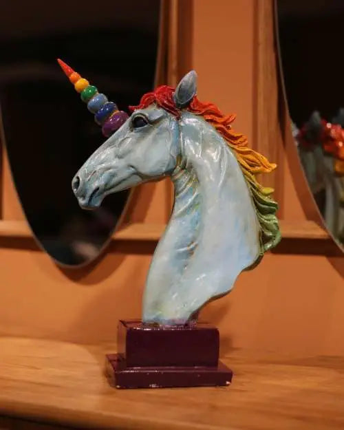 Unicorn Bust